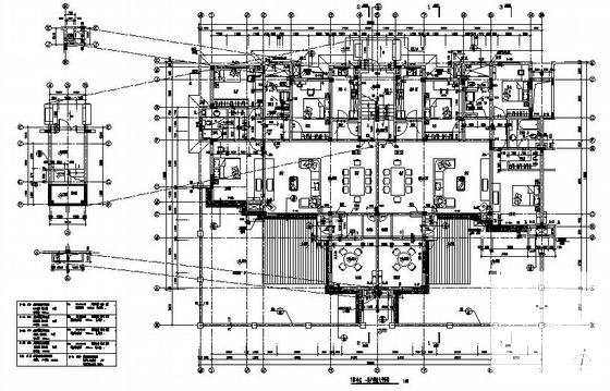 多层精装修住宅楼小区建筑施工CAD图纸 - 1