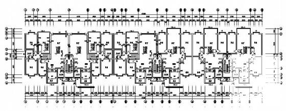 6层节能住宅楼建筑CAD施工图纸 - 1