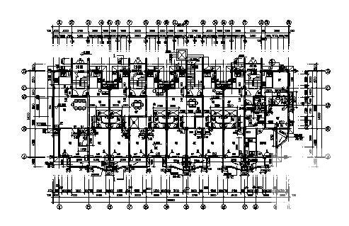 小区6层住宅楼建筑施工CAD图纸(2#楼) - 2