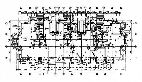 小区11层住宅楼建筑施工CAD图纸 - 2