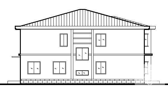 精美2层小型别墅建筑CAD施工图纸 - 3