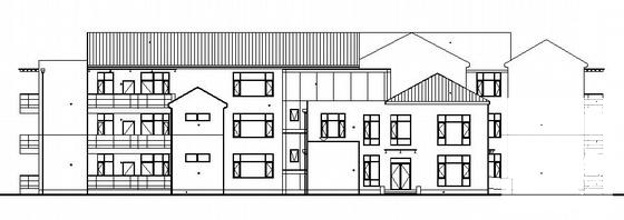 3层小型公寓建筑方案设计CAD图纸 - 4
