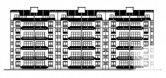 5层半复式住宅楼建筑结构CAD施工图纸（砌体结构） - 2