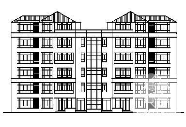 6层复式公寓CAD施工图纸（框架结构） - 3
