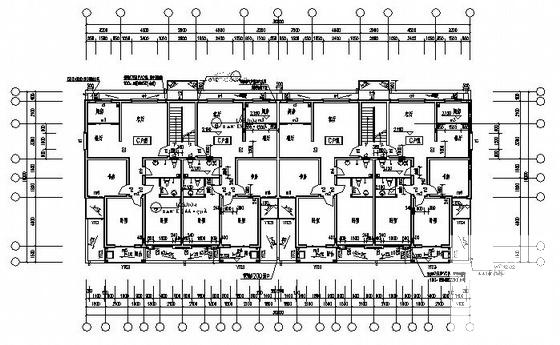 小区6层住宅楼建筑CAD图纸 - 4