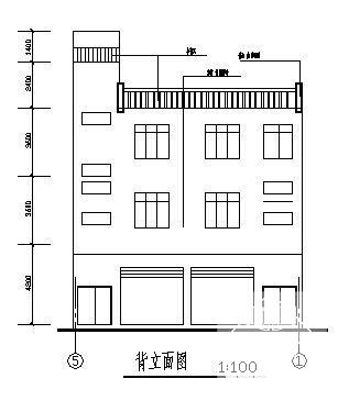 3层私人住宅楼建筑结构CAD施工图纸 - 1