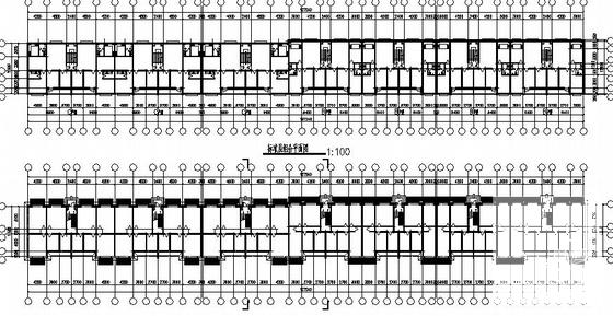 砌体结构6层住宅楼建筑方案设计CAD图纸 - 1