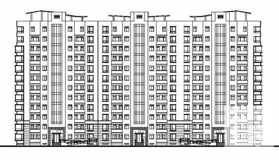 12层广场建筑设计CAD施工图纸 - 2