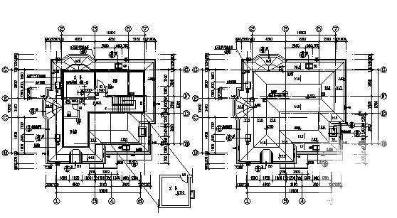 工程G型3层别墅建筑CAD施工图纸 - 4