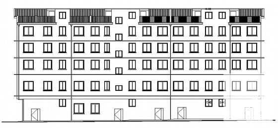 精美详细5层住宅楼建筑CAD施工图纸 - 3