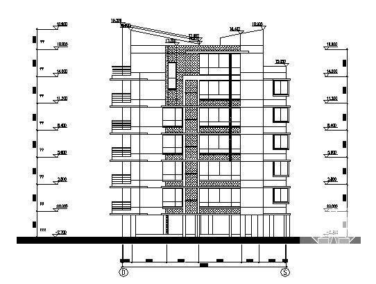 住宅3号楼建筑CAD图纸 - 4