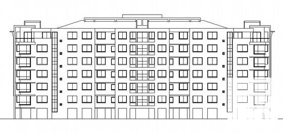 清水湾住宅5号楼建筑CAD图纸 - 1