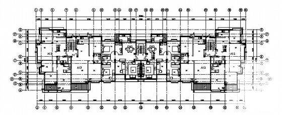 清水湾住宅5号楼建筑CAD图纸 - 4