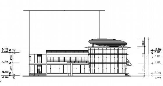 浦东花园小区二期2号住宅楼建筑初步CAD图纸 - 3