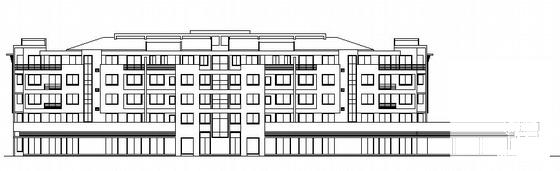 精美时尚的住宅11号楼建筑CAD图纸 - 3