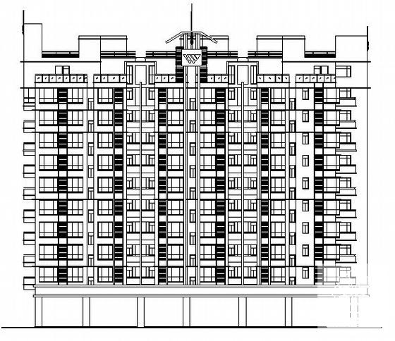10层1-3住宅楼建筑CAD图纸 - 4