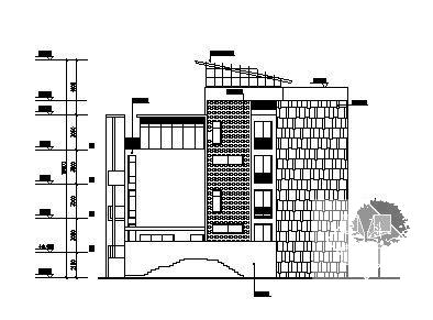 4层K1型联排别墅建筑方案设计CAD施工图纸 - 2