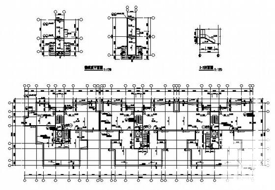 精美时尚的11层住宅楼建筑CAD施工图纸 - 1