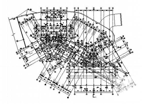 星河湾9层住宅楼建筑CAD施工图纸 - 4