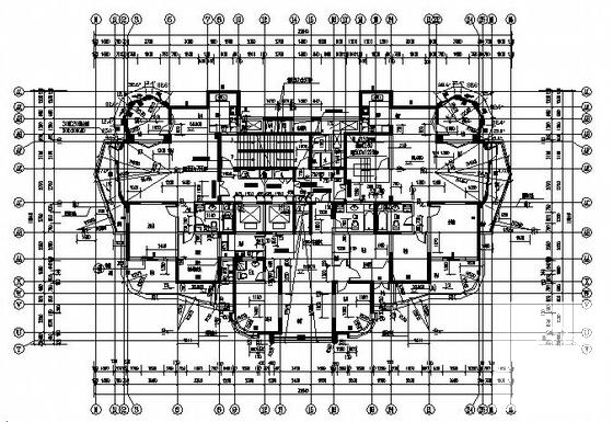 花园小区7、8号商住楼建筑CAD施工图纸 - 2