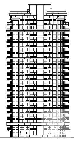 花园小区4、6号住宅楼建筑CAD图纸 - 4