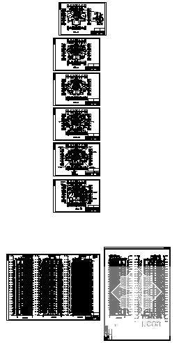 花园小区11号住宅楼建筑CAD施工图纸 - 3