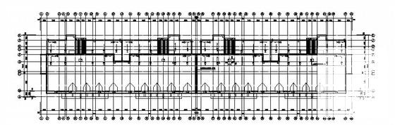 砖混结构小区6层住宅楼建筑施工CAD图纸 - 2