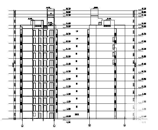 浦江镇120－J号配套商品房地块4号楼建筑CAD图纸 - 4