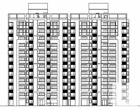 浦江镇120－J号配套商品房地块7号楼建筑CAD图纸 - 3