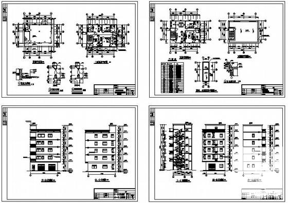 5层私宅建筑设计CAD图纸 - 4
