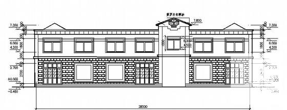 2层私人别墅建筑CAD图纸 - 4