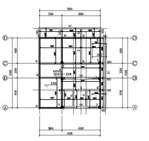 3层私人别墅建筑CAD施工图纸 - 1