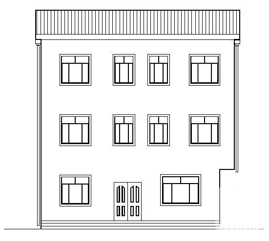 3层私人别墅建筑CAD施工图纸 - 2