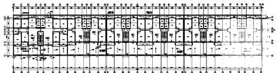 小区临街5层住宅楼建筑施工CAD图纸（9274平方米） - 3