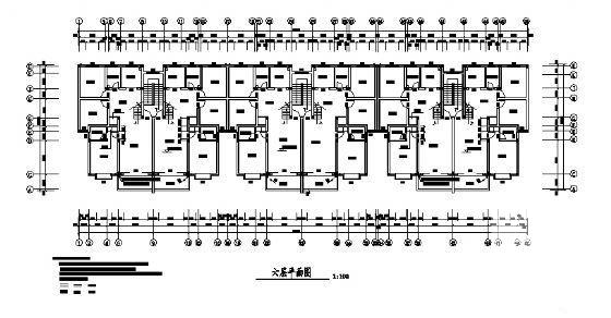 8层住宅楼建筑方案设计CAD图纸 - 4