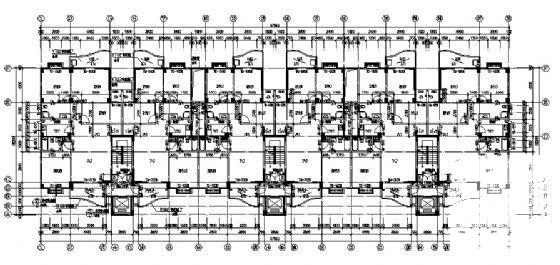 名城小区16层建筑CAD施工图纸 - 1