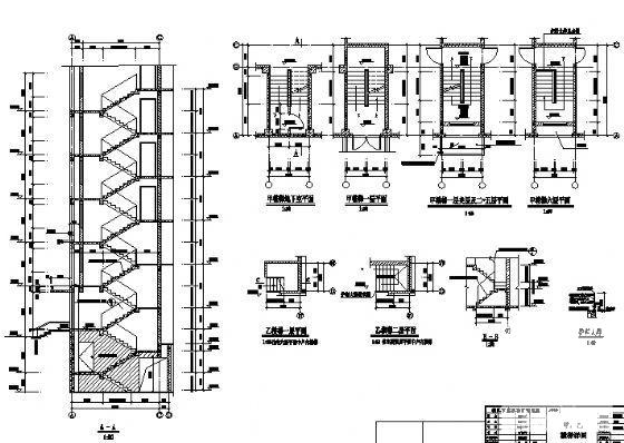 东林之春城市花园商住楼建筑施工CAD图纸 - 3