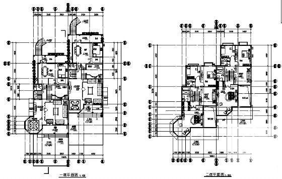 3层别墅建筑方案设计CAD图纸 - 4