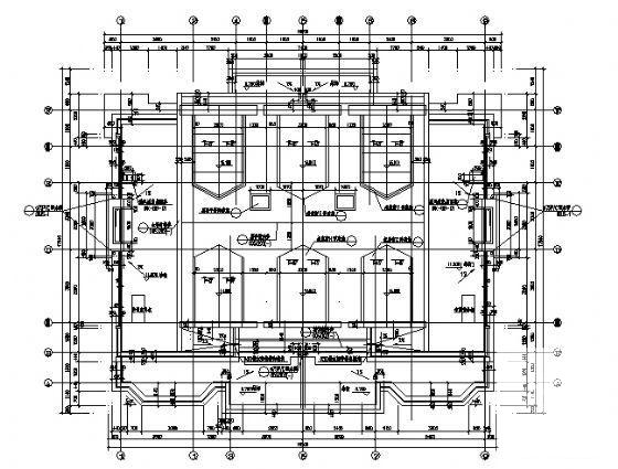 A户型2层别墅建筑方案设计CAD图纸 - 4