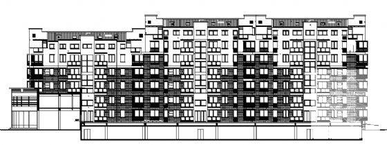 小区5层住宅楼建筑施工CAD图纸（最新整理） - 3