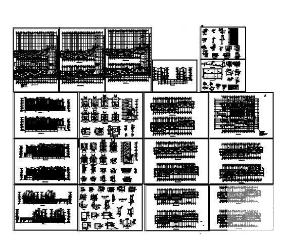 小区5层住宅楼建筑施工CAD图纸（最新整理） - 4