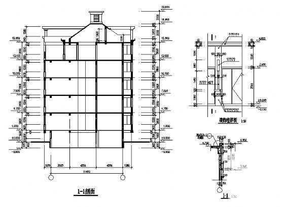 6层住宅楼建筑施工CAD图纸（最新整理） - 2