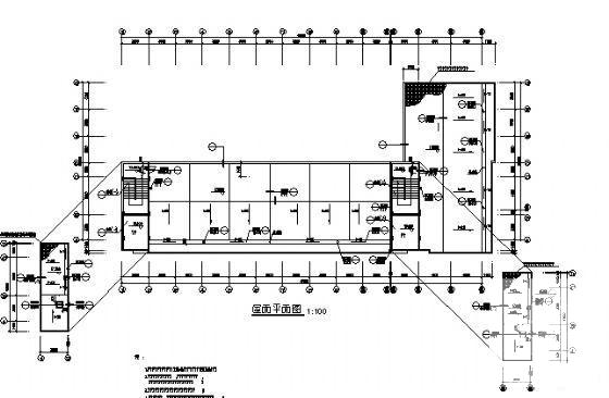 石碣镇外资工厂工人宿舍建筑CAD图纸 - 1