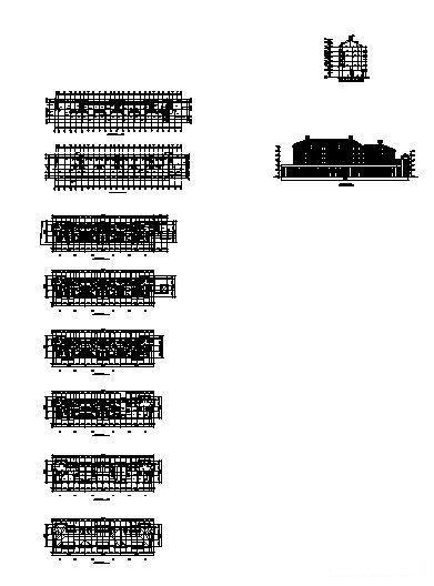 砖混结构6层公寓楼建筑方案设计CAD图纸 - 3