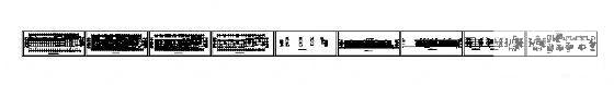 3层底框商住楼建筑CAD施工图纸 - 1