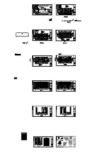 8层坡屋顶住宅楼建筑施工CAD图纸（总） - 4