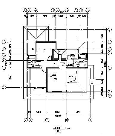 2层别墅（A5型）建筑CAD图纸 - 4