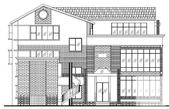 精美实用的3层小别墅建筑CAD施工图纸 - 1