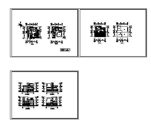 高档小区楼建筑CAD图纸 - 2