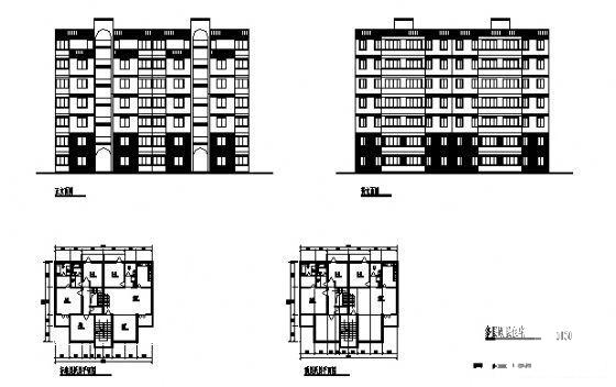 外环路沙河区修建性规划住宅楼建筑CAD图纸 - 2